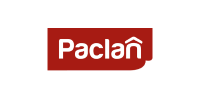 logo marki Paclan na białym tle