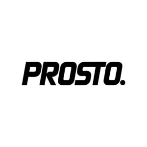 logo marki Prosto na białym tle